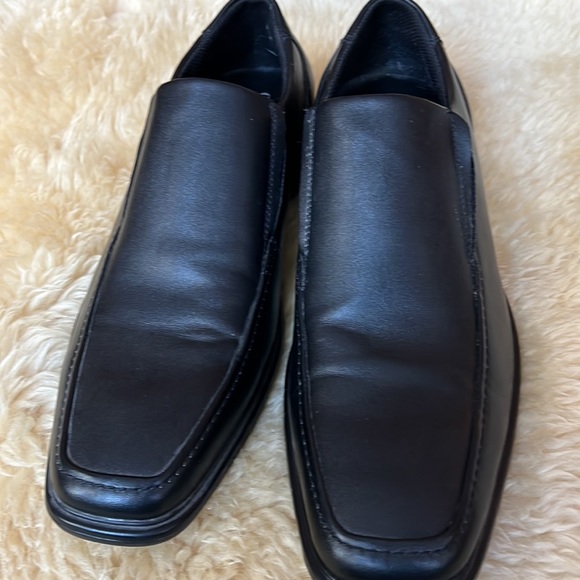 Goodfellow men’s black business casual loafer shoes size 9.5 - Picture 2 of 8